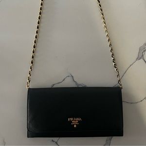Prada wallet on a chain